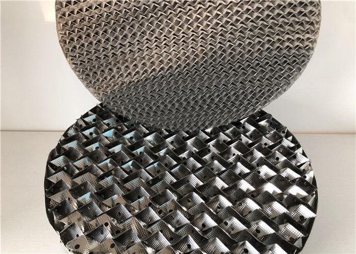 252y Thin Metal Sheet Structured Packing - China Metal Corrugated-Plate  Packing, Perforated Embossed Metal Structured Packing
